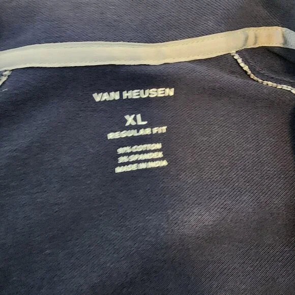 Van Heusen Men's Shirt - Long Sleeve - Black Size XL - NWT - Picture 3 of 5